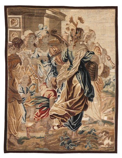 Tapisserie (Fragment) von Unbekannt Unbekannt